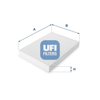 Фильтр, воздух во внутренном пространстве UFI 53.032.00