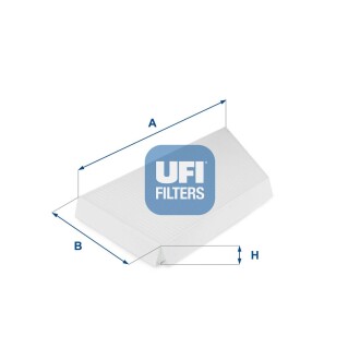 Фiльтр салону UFI 53.044.00