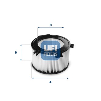 Фильтр, воздух во внутренном пространстве UFI 53.067.00