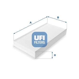 Фильтр, воздух во внутренном пространстве UFI 53.136.00