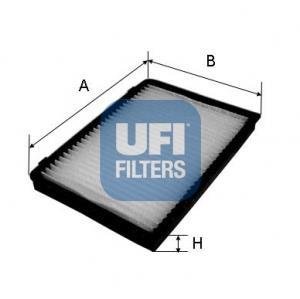 Фильтр, воздух во внутренном пространстве UFI 5315100 (фото 1)