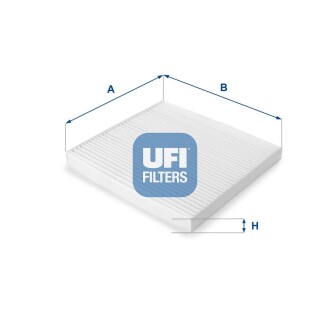 Фильтр, воздух во внутренном пространстве UFI 53.215.00