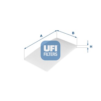 Фiльтр салону UFI 53.322.00 (фото 1)