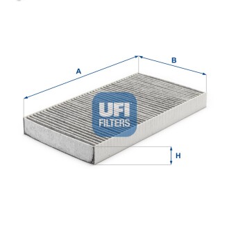 Фильтр, воздух во внутренном пространстве UFI 5410700