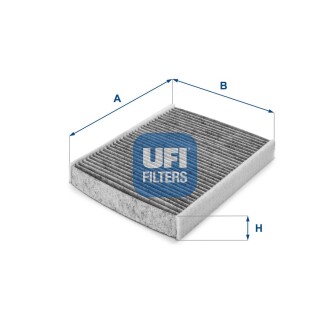 Фильтр, воздух во внутренном пространстве UFI 54.115.00