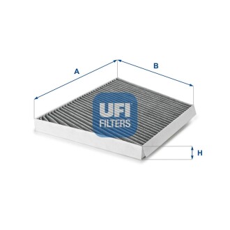 Фільтр салону вугільний UFI 5413300