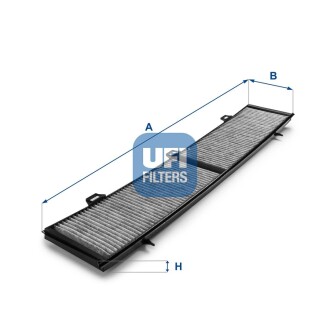 Фiльтр салону UFI 54.154.00