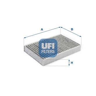 Фильтр, воздух во внутренном пространстве UFI 54.196.00