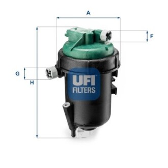 Топливный фильтр UFI 55.145.00