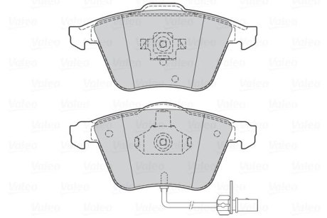 Гальмівні колодки дискові AUDI A6 "2,7 "F "00-05 VALEO 302056 (фото 1)