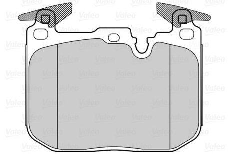 Гальмівні колодки дискові BMW 1/2/3/4 "F "11>> VALEO 302282 (фото 1)