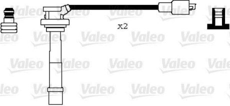 Комплект проводов зажигания VALEO 346079 (фото 1)