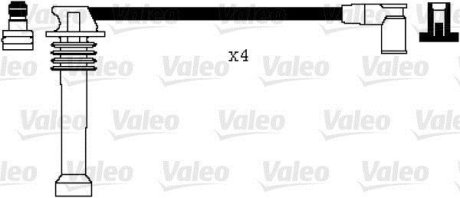Комплект проводов зажигания VALEO 346104 (фото 1)