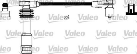 Комплект проводов зажигания VALEO 346292 (фото 1)