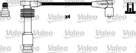 Комплект проводов зажигания VALEO 346294 (фото 1)