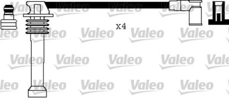 Комплект проводов зажигания VALEO 346367 (фото 1)