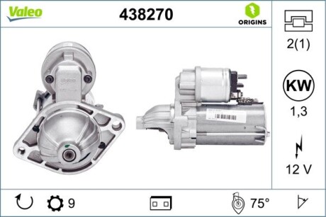 Стартер VALEO 438270