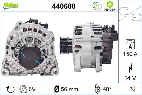 Генератор VALEO 440688