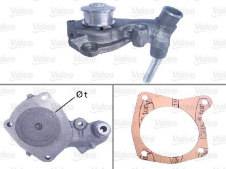 Водяной насос VALEO 506287