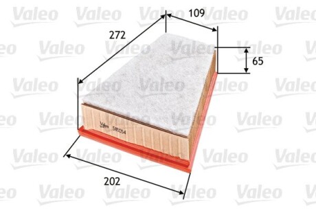 Воздушный фильтр VALEO 585054