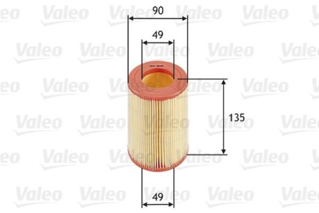 Воздушный фильтр VALEO 585660 (фото 1)