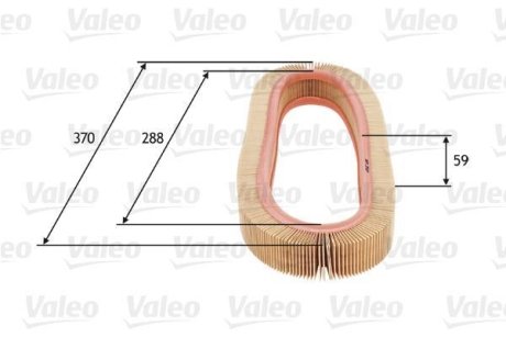 Воздушный фильтр VALEO 585693 (фото 1)