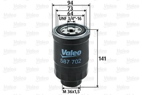 Топливный фильтр VALEO 587702