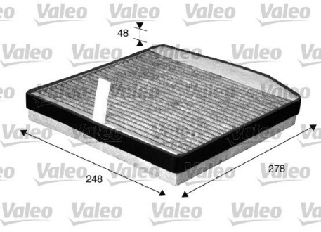 Фильтр, воздух во внутренном пространстве VALEO 715571 (фото 1)