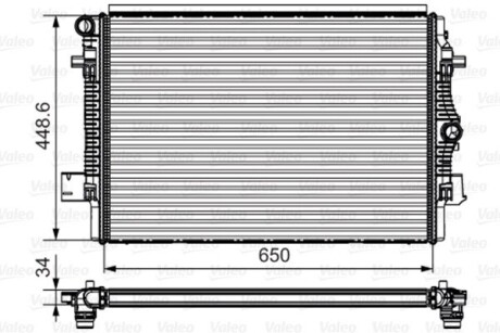 Датчик ABS, передний VALEO 735622