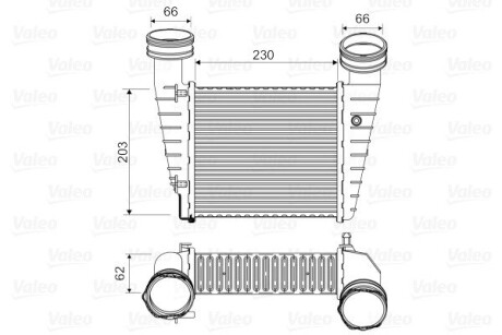 Интеркулер VALEO 817938