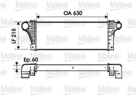 Интеркулер VALEO 817941