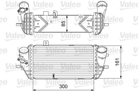 Інтеркулер VALEO 818637