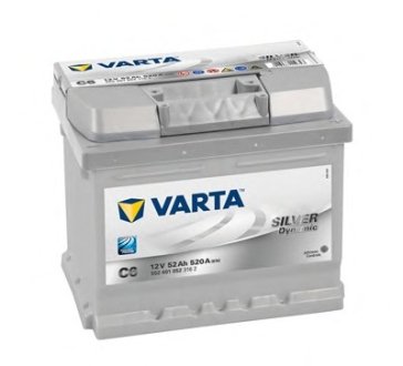 Стартерная аккумуляторная батарея VARTA 552401052 3162 (фото 1)