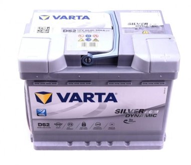 Акумулятор VARTA 560901068 D852 (фото 1)