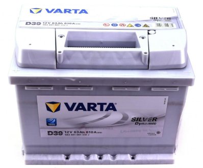 Стартерная аккумуляторная батарея VARTA 5634010613162 (фото 1)