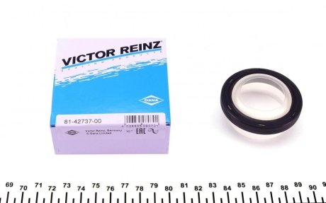 Уплотняющее кольцо, коленчатый вал; Уплотняющее кольцо, распределительный вал VICTOR REINZ 81-42737-00