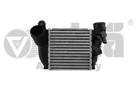 Радиатор интеркуллера Skoda Octavia (97-11)/VW Golf (96-03)/Audi A3 (97-03)/Seat Leon (00-06),Toledo (99-04) VIKA 11450143401 (фото 1)
