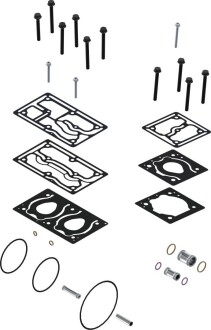 Ремкомплект, компрессор Wabco 9125109262