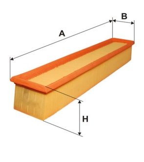 Фільтр повітряний /AP035/3 (вир-во WIX-FILTERS) WIX FILTERS WA6681