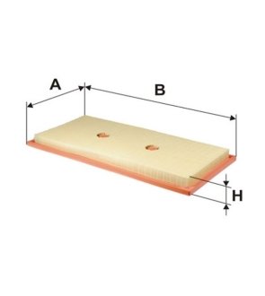 Фільтр повітряний WIX FILTERS WA9784 (фото 1)