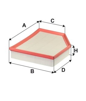 Фільтр повітря WIX FILTERS WA9864 (фото 1)