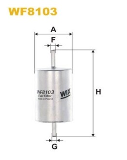 Фільтр палива WIX FILTERS WF8103 (фото 1)