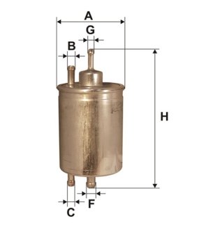 Фільтр палив. /PP947/1 (вир-во WIX-FILTERS) WIX FILTERS WF8175