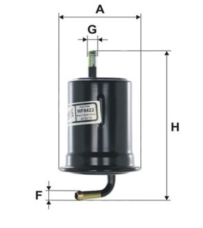 Фільтр палив. /PM912/4 (вир-во WIX-FILTERS) WIX FILTERS WF8422