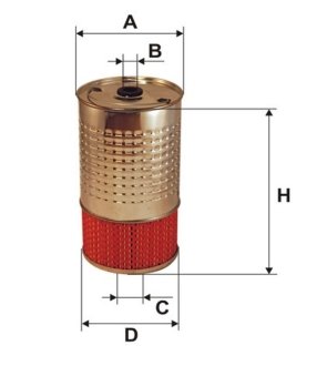 Фильтр масляный Daewoo (Chevrolet) Korando, Musso/Evobus O 100/Mercedes 2T, 3T, 4T, 5T WIX WIX FILTERS WL7004