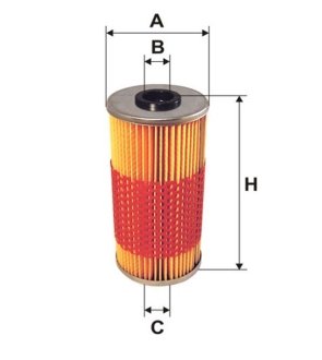 Фільтр масляний двигуна MB /OM591/1 (вир-во -FILTERS) WIX FILTERS WL7243 (фото 1)