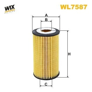 Фільтр масляний WIX FILTERS WL7587