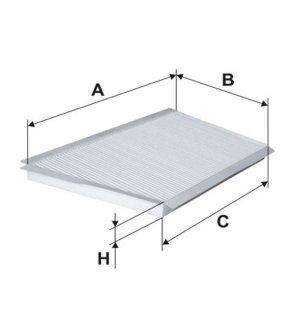 Фільтр салону K1106/ (вир-во WIX-FILTERS) WIX FILTERS WP9102