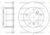 Гальмівний диск зад. Sprinter 308-316 96-06 (16mm) WOKING D6566.00 (фото 1)