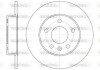 Диск тормозной задний (кратно 2) (Remsa) Opel Astra G H Zafira A B / Meriva A B (D6578.00) WOKING D657800 (фото 1)